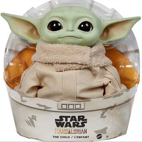 Disney Star Wars Mandolorian Yoda Plush/Collectible - Picture 5 of 8